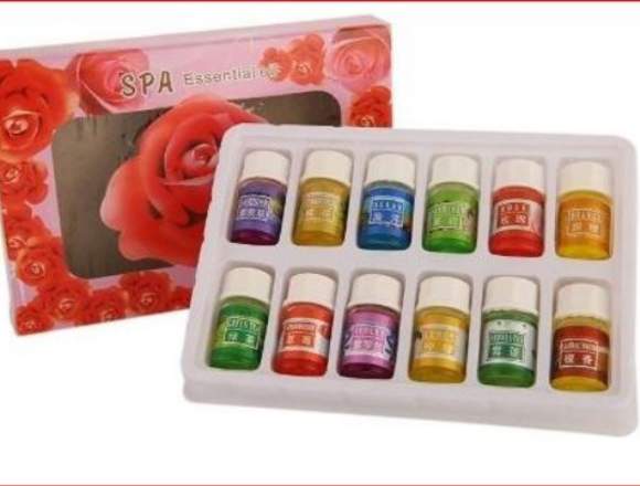 12 mini Esencias Aromáticas Humidificador Concentr en Santiago (Comuna)