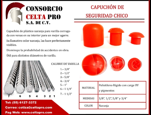 CAPUCHÓN DE SEGURIDAD CHICO
