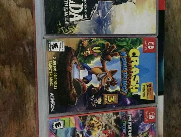 Nintendo switch con juegos