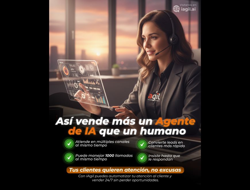 Agentes de IA para atención al cliente 24/7 en Santo Domingo de Guzmán (Municipio)
