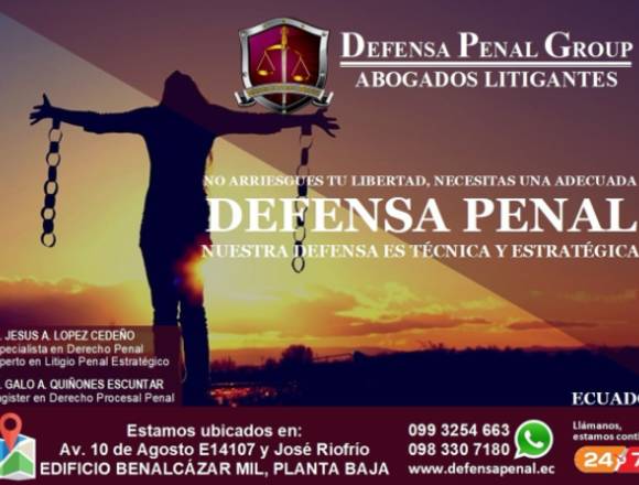 Abogado Penalista 24/7 en Quito (Cantón)