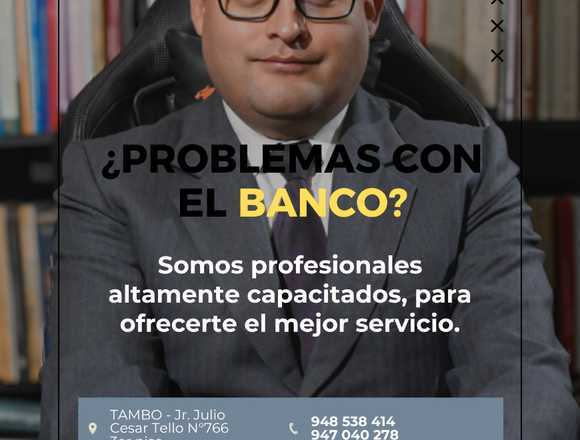 Bufet de Abogados (50 soles la consulta) en Huancayo (Distrito)