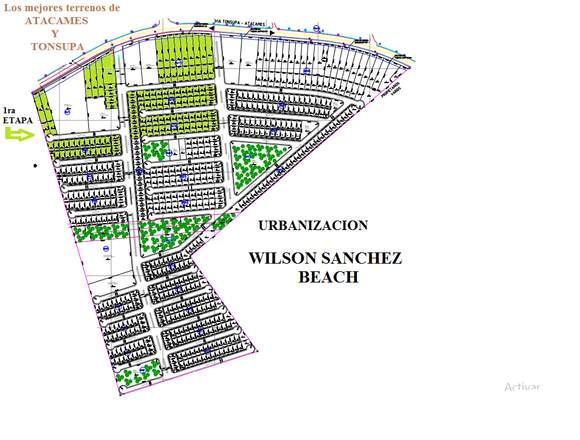 Terrenos de Ventas totalmente Urbanizados en Atacames (Cantón) – Foto 2 de 2
