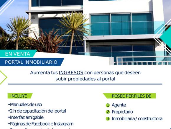 Maneja tu negocio inmobiliario con facilidad. en Quito (Cantón)