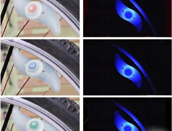 Led Para Bicicleta/moto - Accesorio Para Rayos