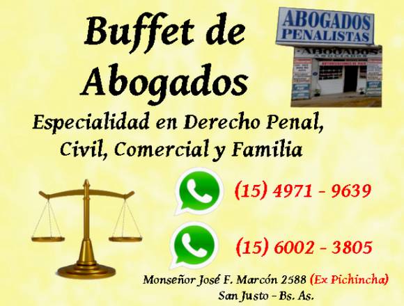 Estudio Jurídico Penal Duarte en San Justo (Localidad)