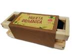 Huerta PREMIUM en matera de madera de Pino pulido