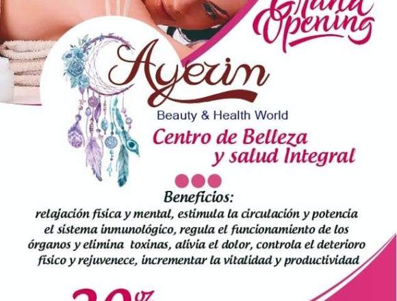 AYERIM SPA, BEAUTY & HEALTH WORLD en Gustavo A. Madero (Municipio)