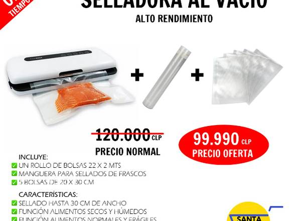 Selladora de succion caseras de alto rendimiento en La Granja (Comuna)