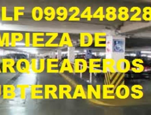 Telf 0992448828 LIMPIEZA PROFUNDA DE PARQUEADEROS en Pichincha (Cantón)
