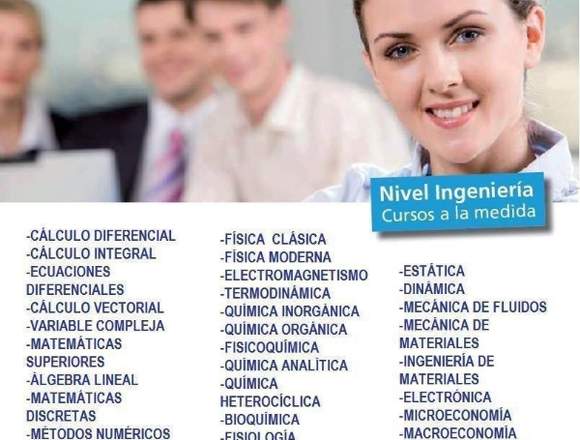 Cursos de Regularización Nivel Ingeniería Mate/Fís en Gustavo A. Madero (Municipio)