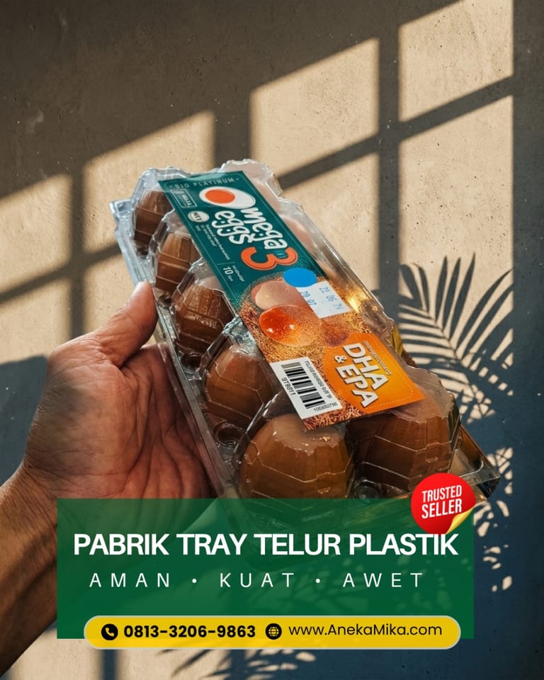 Tray Telur Plastik Aneka Mika Grosir