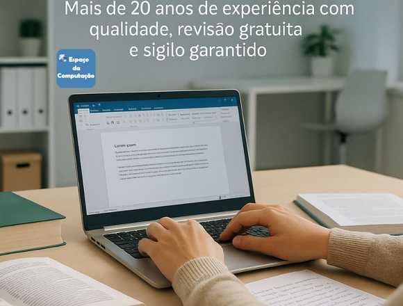 Digitação Profissional de apostila, livros, provas
