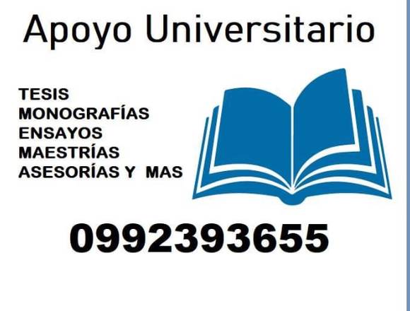 Tesis, Maestrias, Monografias en Quito (Cantón)