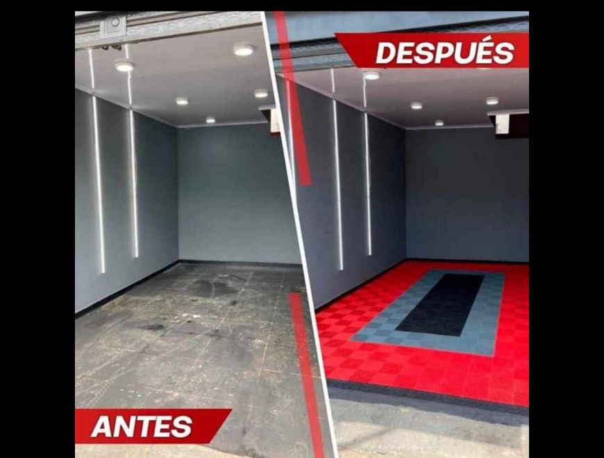 PISO PLASTICO MODULAR - PERFORADO Y CELLADO