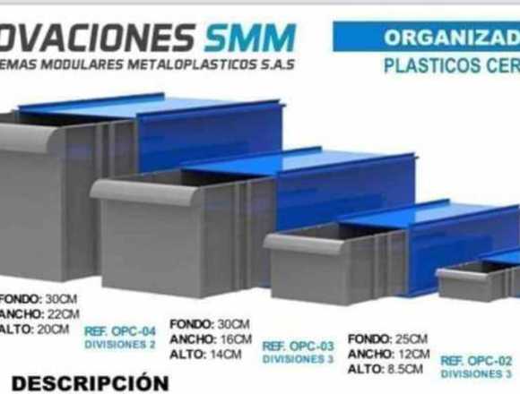 ORGANIZADORES PLASTICOS MODULARES ABIERTOS CERRDOS en San Agustín (Municipio)