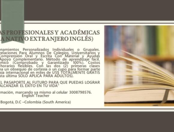 CLASES DE INGLÉS PERSONALIZADOS CALENDARIOS A-B