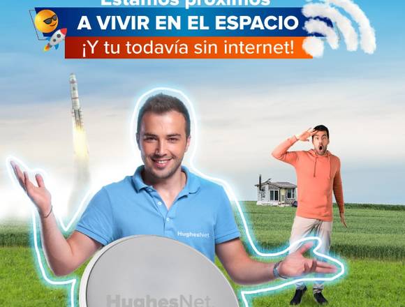 Internet satelital Hughesnet en Alfredo Baquerizo Moreno (Cantón)