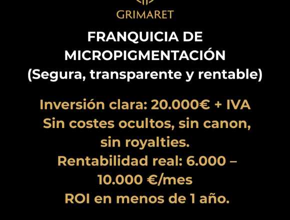 Franquicia de micropigmentación rentable