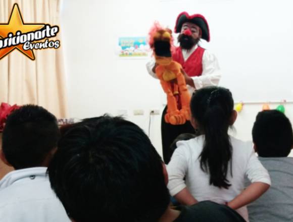 Payaso, Cuentacuentos y Pintacaritas
