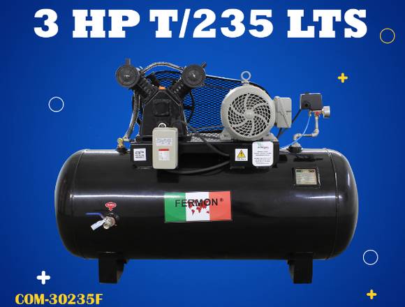 COMPRESOR DE PISTON 3HP T/235LTS