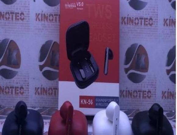 AUDIFONOS BLUETOOTH TWS KINOTEC KN-56 en Medellín (Municipio)