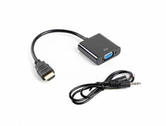 CONVERTIDOR HDMI A VGA CON AUDIO en Medellín (Municipio)