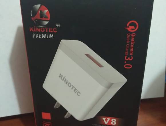 Cargador V8 Carga Rapida Kinotec Kn-22 en Medellín (Municipio)