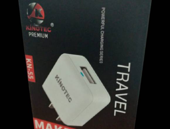 Cargador Para iPhone Lightning Kinotec 2.4a KN-55 en Medellín (Municipio)