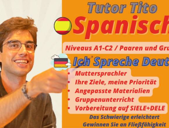 Spanischlehrer. Paar und Gruppen.DELE-SIELE in Bremen (Lokalität)