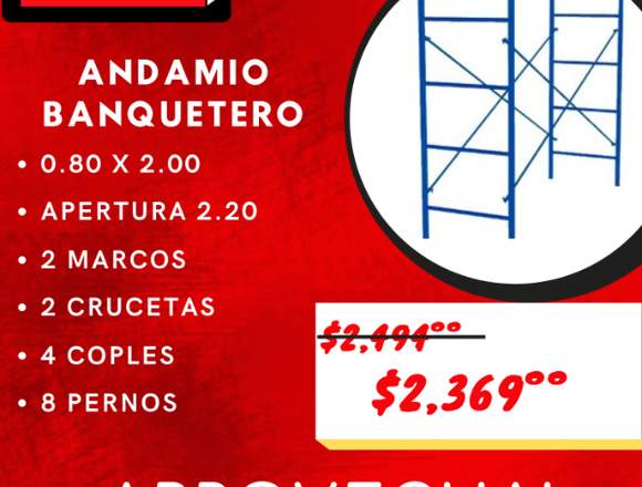 Andamio Banquetero