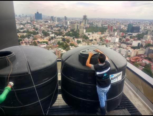 Lavado de cisternas y tinacos en CDMX