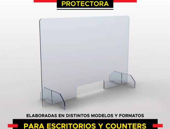 Mamparas protectoras en Santo Domingo de Guzmán (Municipio)