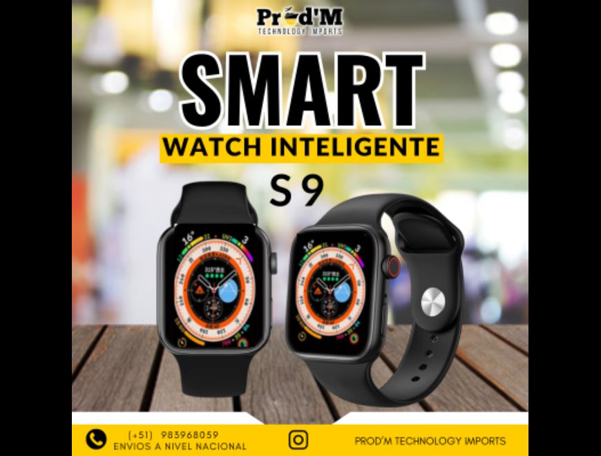 Smart Watch S9 - inteligente -PROD'M