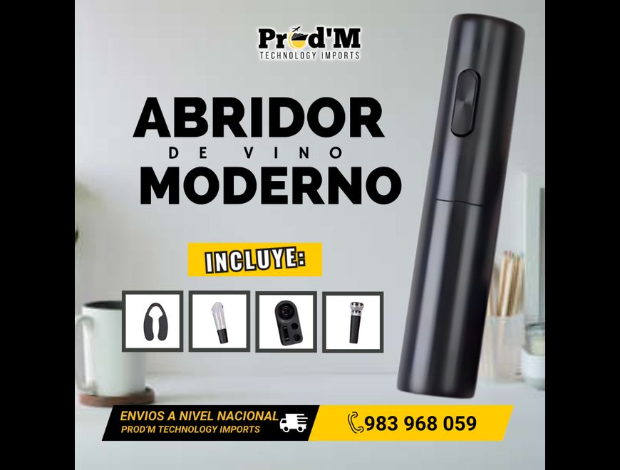 Saca corcho PREMIUM ||IMPORTACIONES | PROD'M