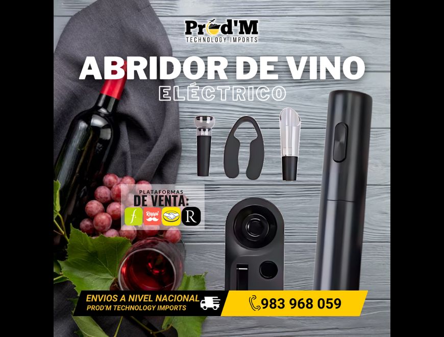 Saca corcho SILENCIOSO | PROD'M||STOCK en Callao (Callao 1) (Distrito)