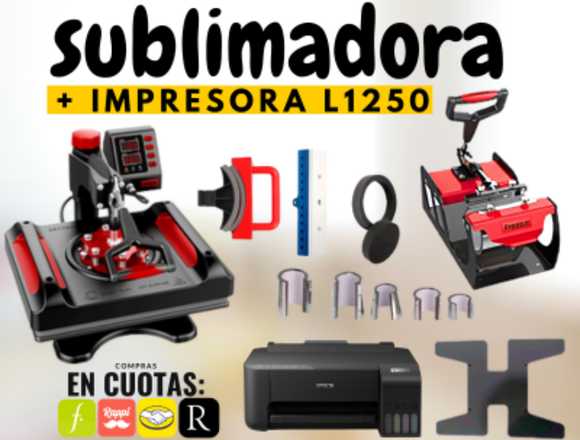 Sublimadora 12 en 1 + Impresora -polos- PROD'M en Callao (Callao 1) (Distrito)