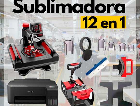 Sublimadora + Impresora-Calidad Profesional-PROD'M en Callao (Callao 1) (Distrito)