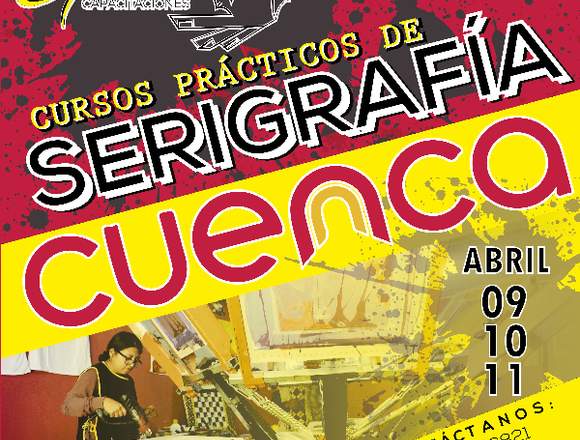 CURSO DE SERIGRAFÍA EN CUENCA en Cuenca (Cantón)