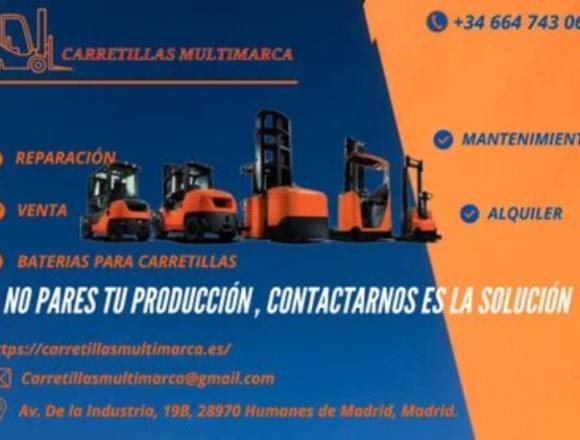 Baterías para Carretillas Elevadoras