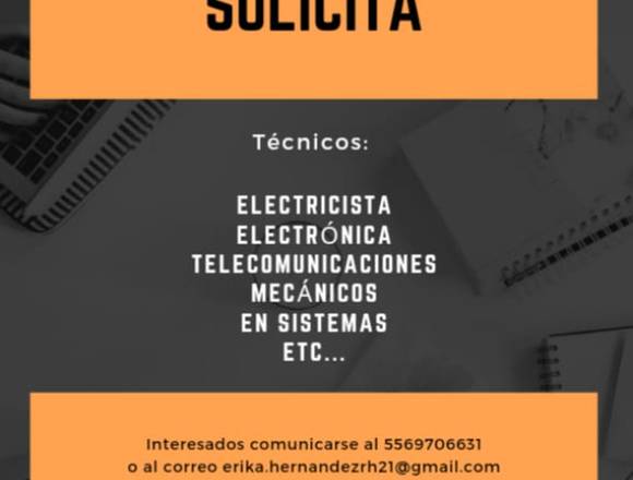Con carrera técnica o experiencia en Gustavo A. Madero (Municipio)