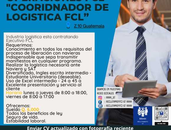Tecnico de Aduanas zona 10 en Ciudad de Guatemala (Municipio)