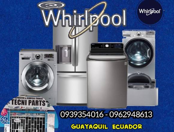 Servicio Técnico Whirlpool Secadoras Lavadoras en Guayaquil (Cantón)