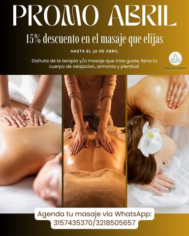 DISFRUTA DE UN VERDADERO MASAJE RELAJANTE, TU CUERPO TE AGRADECERA en Pereira (Municipio)