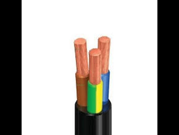 Cordón SVT 3X1.5mm Color Negro (Rollo 100MTS). en Santiago (Comuna)