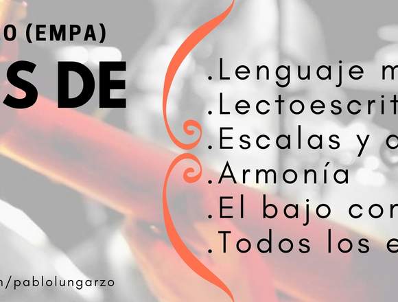 Clases de Bajo electrico en Buenos Aires (Localidad)