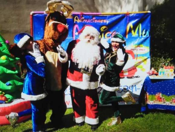 Show santa con duendes o entrega de regalos en Miguel Hidalgo (Municipio)
