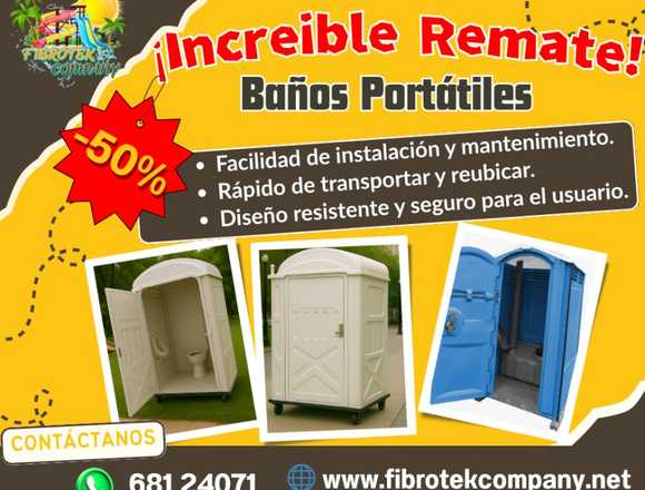 BAÑOS PORTATILES EN DESCUENTO en El Alto (Localidad)