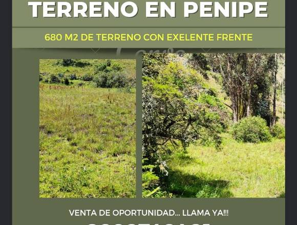 VENDO TERRENO en PENIPE en Penipe (Cantón)