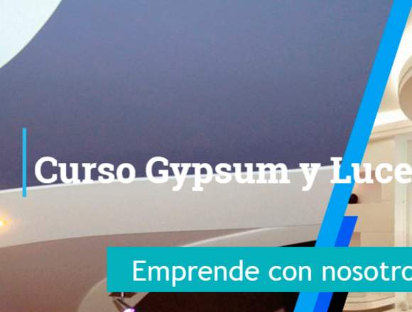 Curso de Gypsum y Luces Led, se tu propio jefe en Empalme (Cantón)